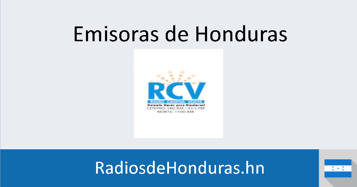 Radio Cadena Voces (Tegucigalpa) Emisoras de Honduras